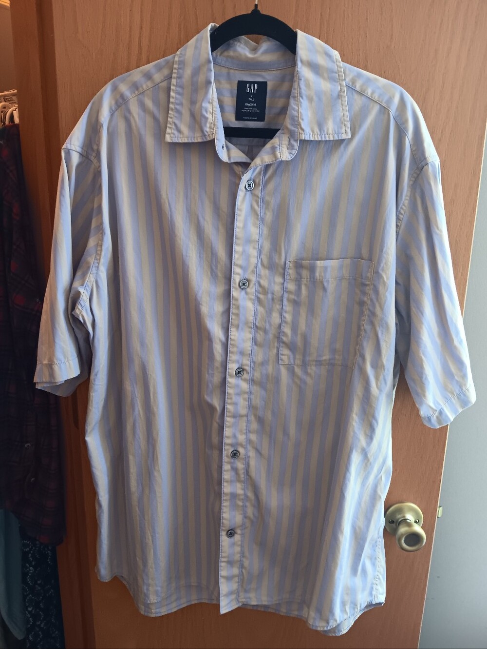 Men's Gap Organic Cotton Striped Buttondown